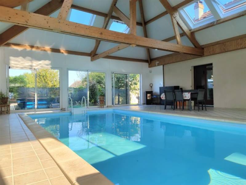 Maison 5 chambres - 150m² avec magnifique pool housse Léry (27690)  