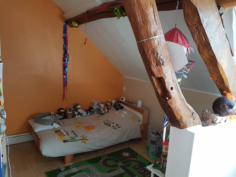 En vente maison ancienne de 102 m² 3 chambres et un jardin clos de 830 m² à Heudreille sur eure (27400) proche de Louviers