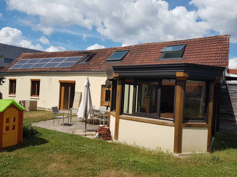 A vendre maison ancienne F4 avec 3 chambres et un bureau à Le Vaudreuil (27100)