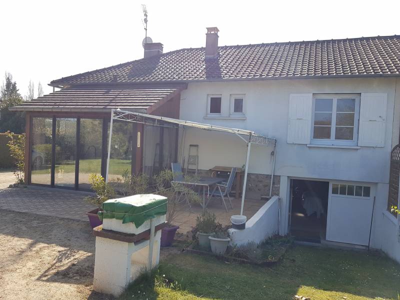 A vendre maison F3 avec une véranda sur la commune de Muids