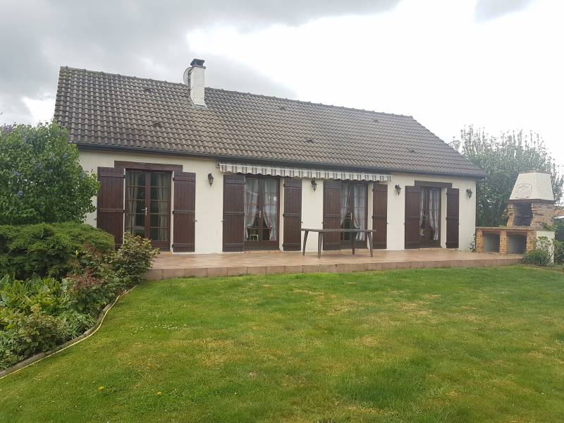 A vendre maison de plain pied F3 sur sous sol à Incarville