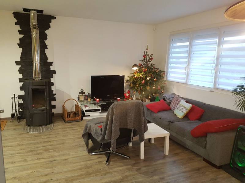 Achetez une maison rénovée F4 de plain pied sur sous sol avec jardin sur la commune de Pont de l'Arche