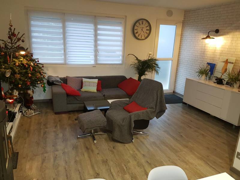 En vente maison plain pied F4 avec interieur neuf et un sous sol à Pont de l'Arche