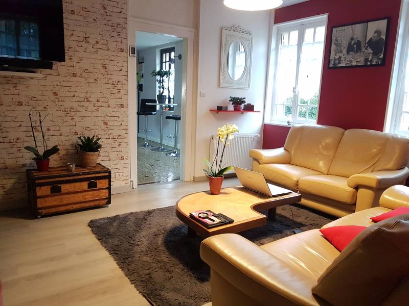 A vendre maison ancienne de plain pied F4 avec dépendances et jardin à La Haye Malherbe