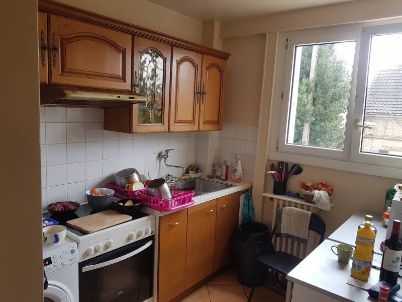 En vente appartement F3 avec cuisine aménagée cave et garage à Le Vaudreuil