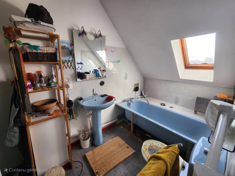 Salle de bains et salle d’eau – Maison avec travaux à prévoir