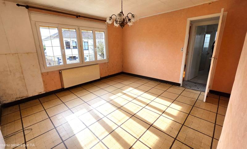 Maison à rénover + sous-sol complet – Poses – Proche lac