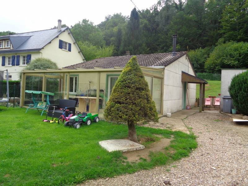 En vente maison de plain pied à Flipou 27380 proche Pont Saint Pierre