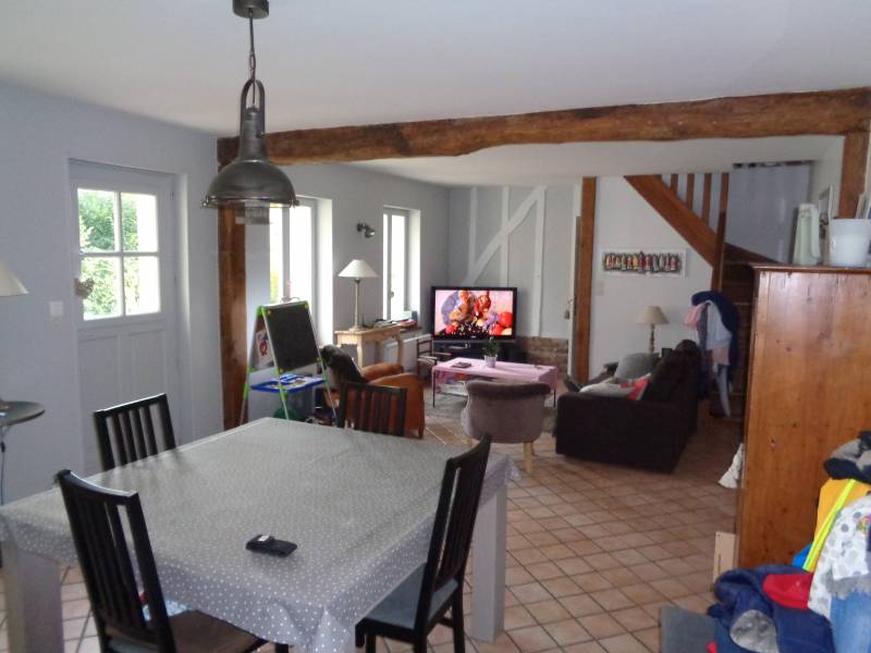 Acquerir une maison ancienne avec grand séjour/salon à fontaine heudebourg 27490