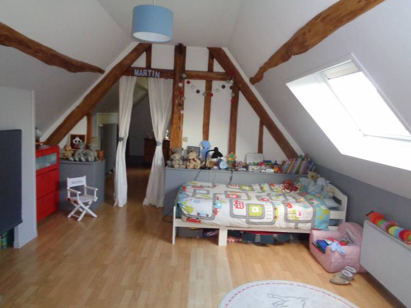 longère avec grande chambre à fontaine heudebourg 27490