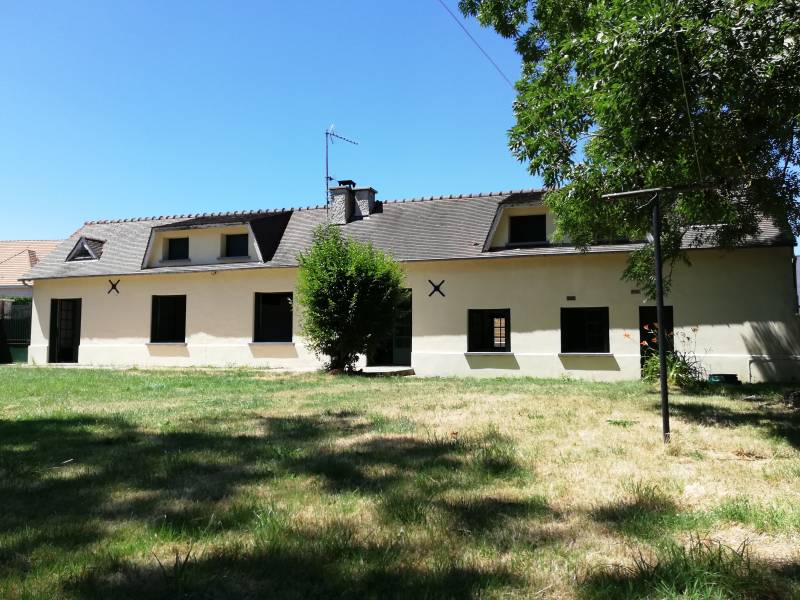 Grand jardin arboré