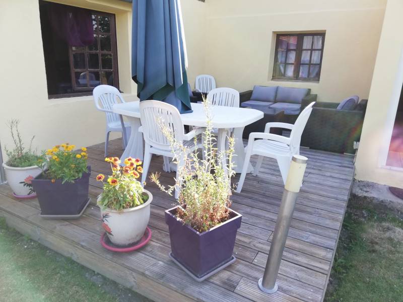 achetez une maison ancienne rénovée F4 avec un jardin clos sur la commune de La Haye Malherbe