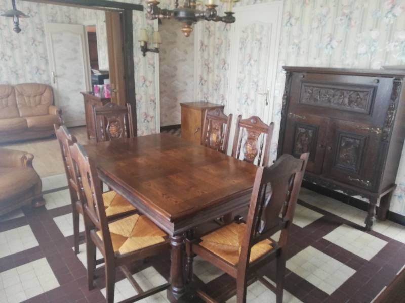 Maison de plain pied à Louviers - séjour