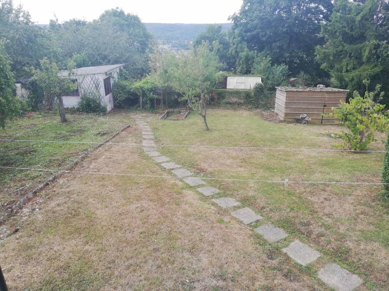 Maison de plain pied à Louviers - jardin