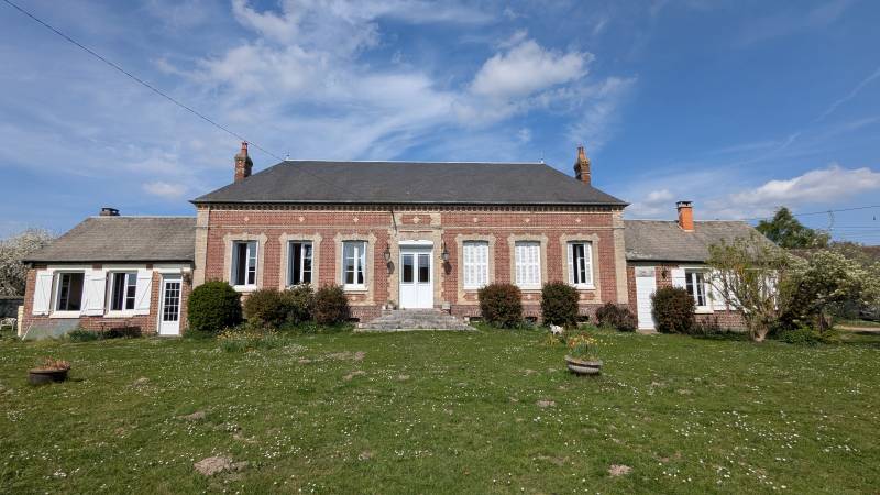 Maison normande de charme à vendre à Terres de Bord (27400) dans l'Eure en Normandie