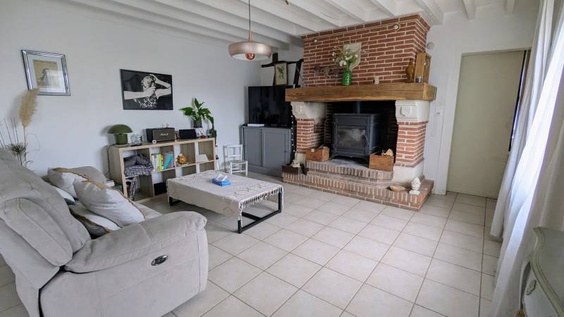 Maison normande vivable de plain-pied avec nombreuses dépendances - Iville (27)