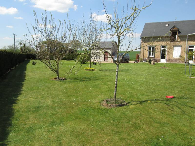 A vendre longère en briques à MONTAURE 27400 avec terrain de 1 500m²