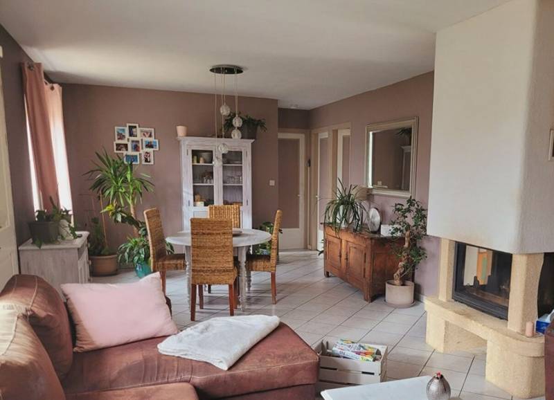 Maison 5 pièces sur sous sol complet avec 3 chambres en rez de chaussée ANDE 27430  