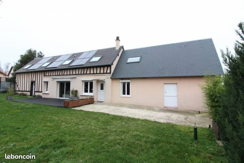 a vendre maison ancienne rénovée de 133 m² à Incarville