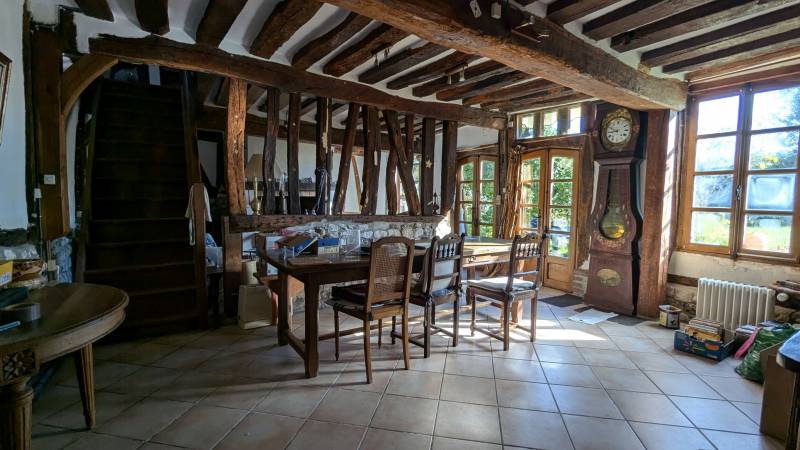 Maison Normande et atypique située à Incarville (27400) dans l'Eure en Normandie
